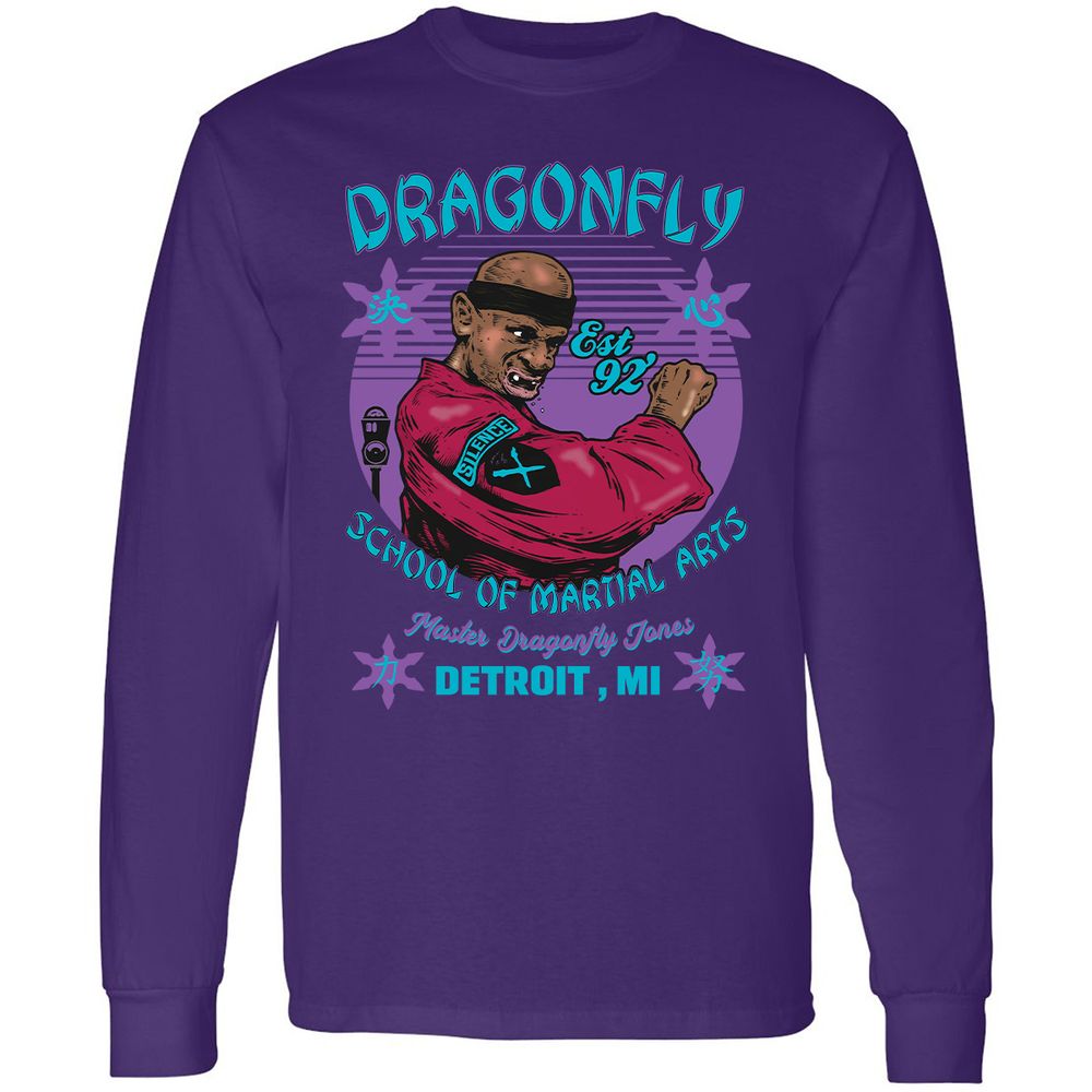 Long Sleeve T-Shirt - 216SE9XX - Purple - 13