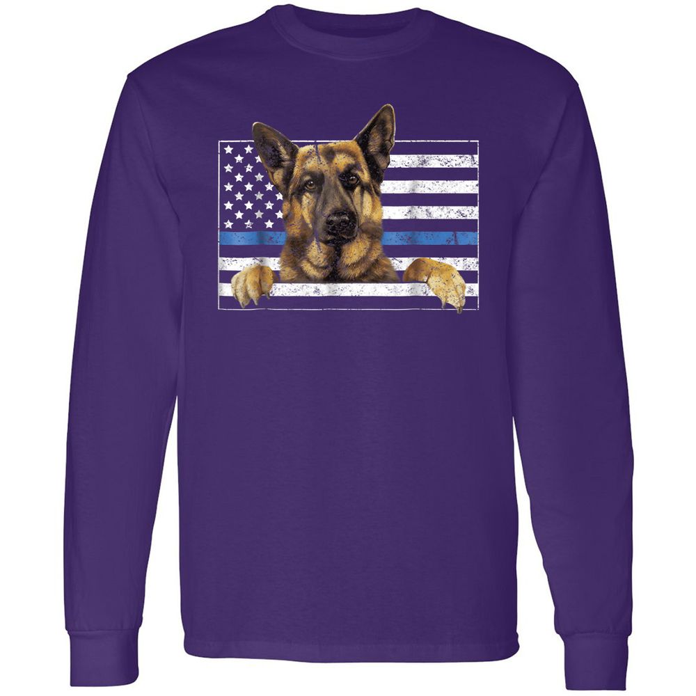 Long Sleeve T-Shirt - 7QEP6SCA - Purple - 13