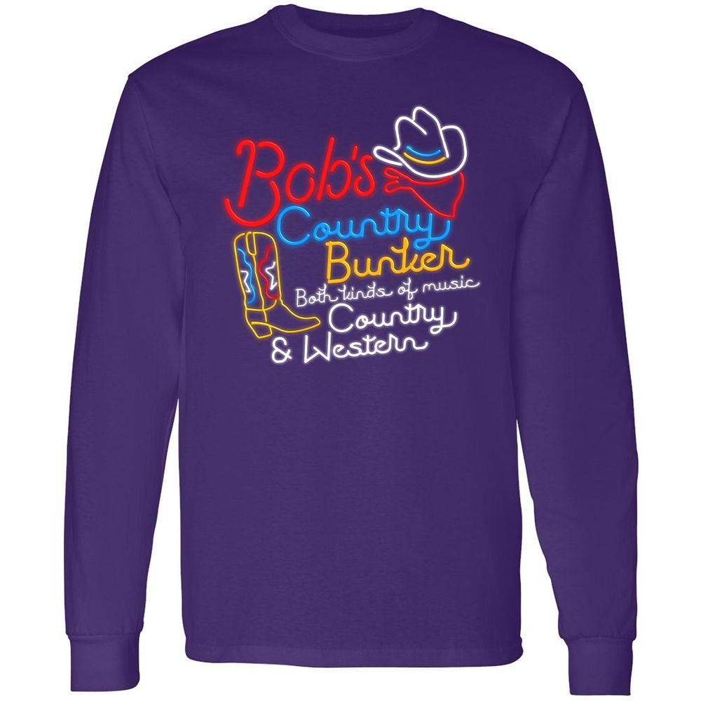 Long Sleeve T-Shirt - U5QWNCKQ - Purple - 13