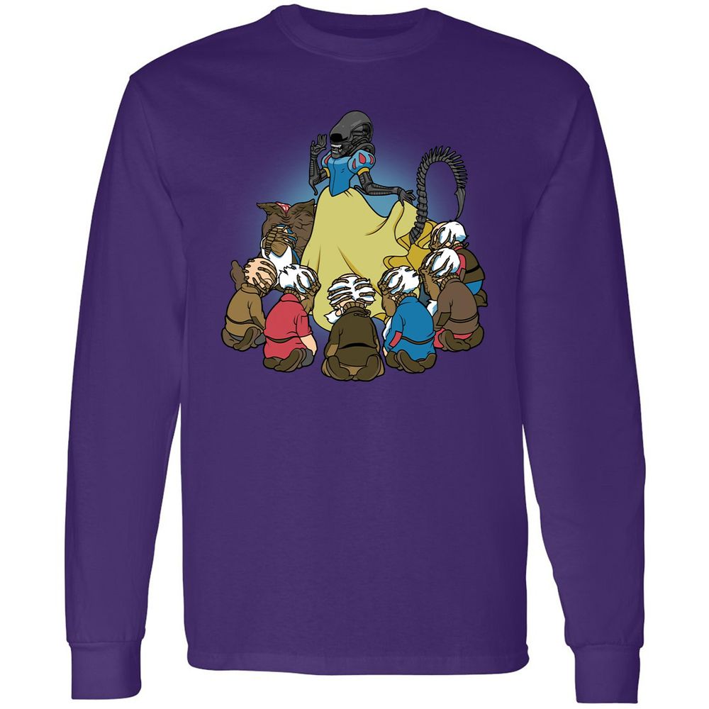 Long Sleeve T-Shirt - 4NDAY6JH - Purple - 13