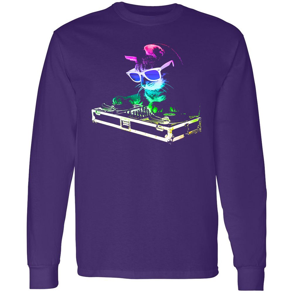 Long Sleeve T-Shirt - 87XX5CSV - Purple - 13