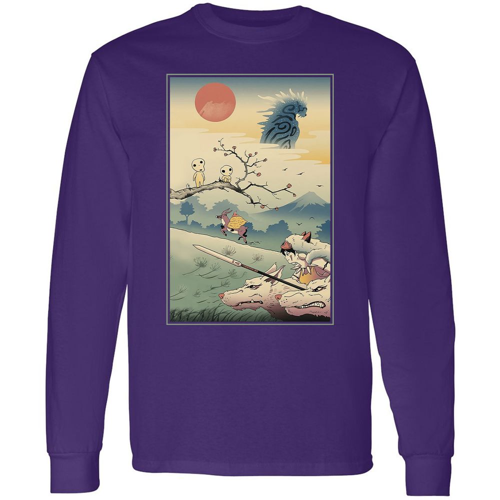 Long Sleeve T-Shirt - PAYPZ1E5 - Purple - 13