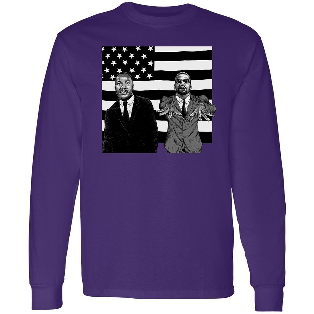 Long Sleeve T-Shirt - F1DZN79P - Purple - 13