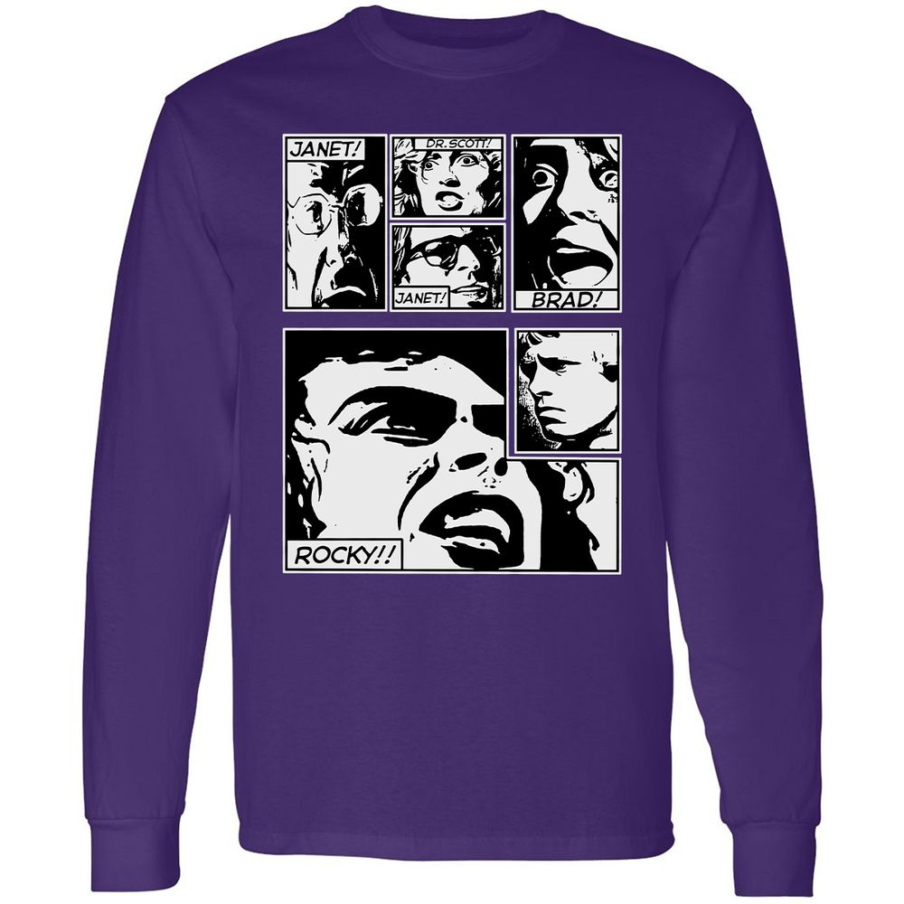 Long Sleeve T-Shirt - ZNYYXZQ1 - Purple - 13