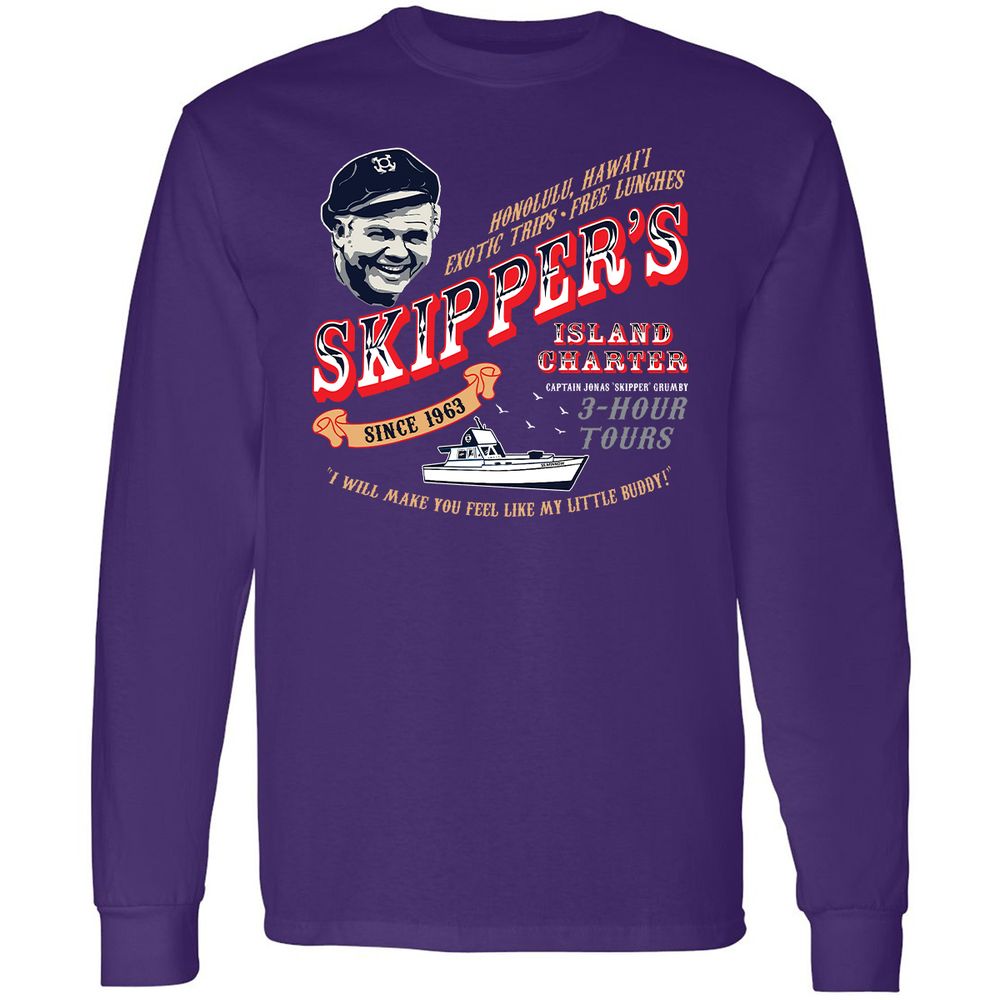 Skipper's Island Charter - Purple - 13