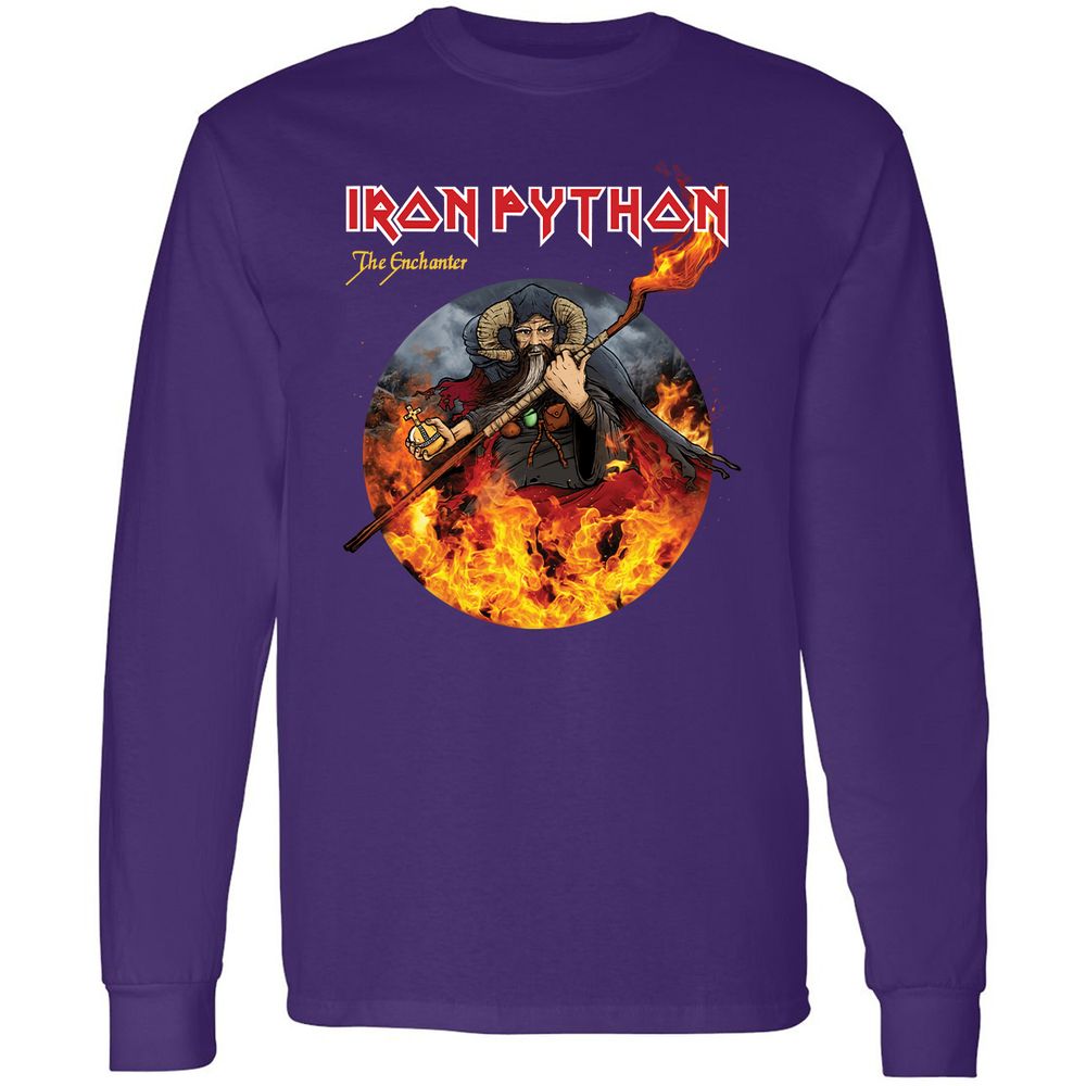 Long Sleeve T-Shirt - ESFNJSW9 - Purple - 13