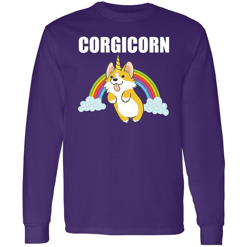 Long Sleeve T-Shirt - U36QR577 - Purple - 13