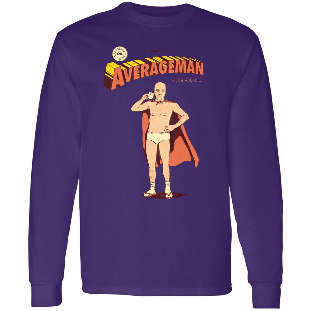 Long Sleeve T-Shirt - TJTU8245 - Purple - 13