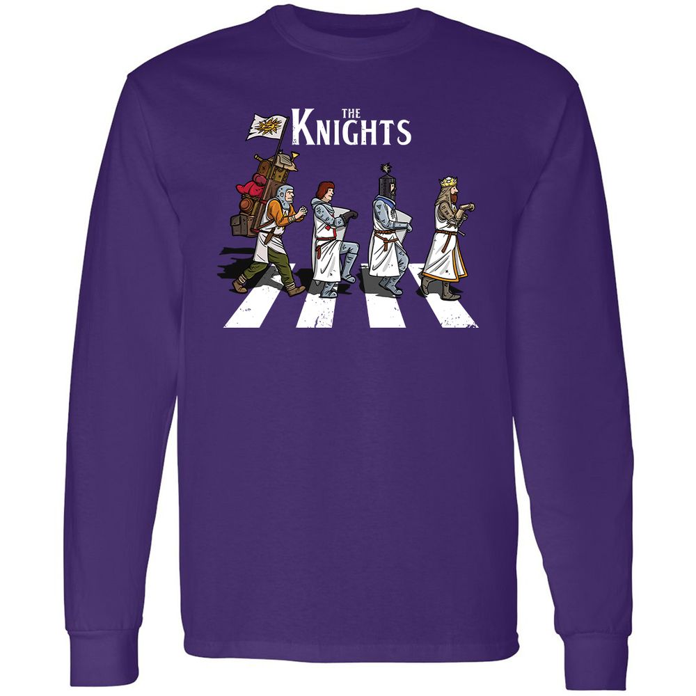 Long Sleeve T-Shirt - BSKY7NNZ - Purple - 13