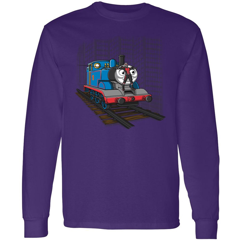 Long Sleeve T-Shirt - 1E9TN624 - Purple - 13