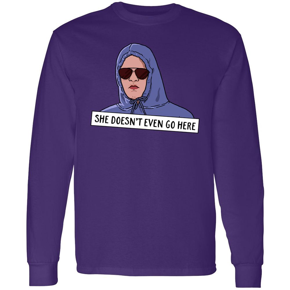 Long Sleeve T-Shirt - H4DU8SNT - Purple - 13