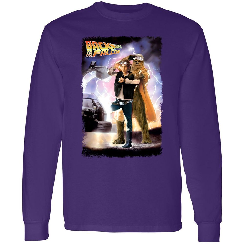 Long Sleeve T-Shirt - JMH77B4W - Purple - 13