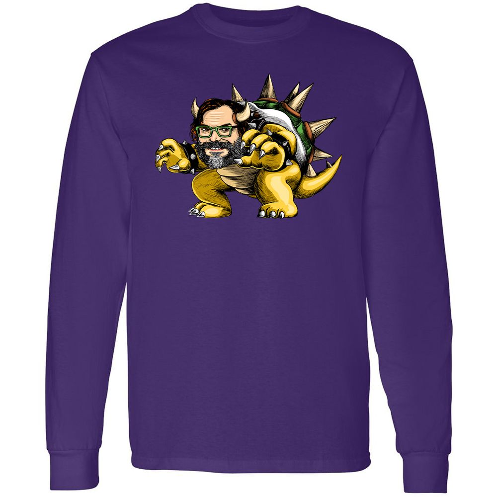 Long Sleeve T-Shirt - P1LYX4S2 - Purple - 13