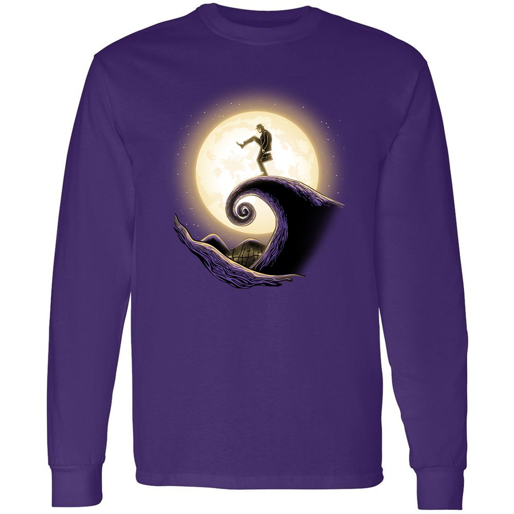 Long Sleeve T-Shirt - FJLJ7RAF - Purple - 13