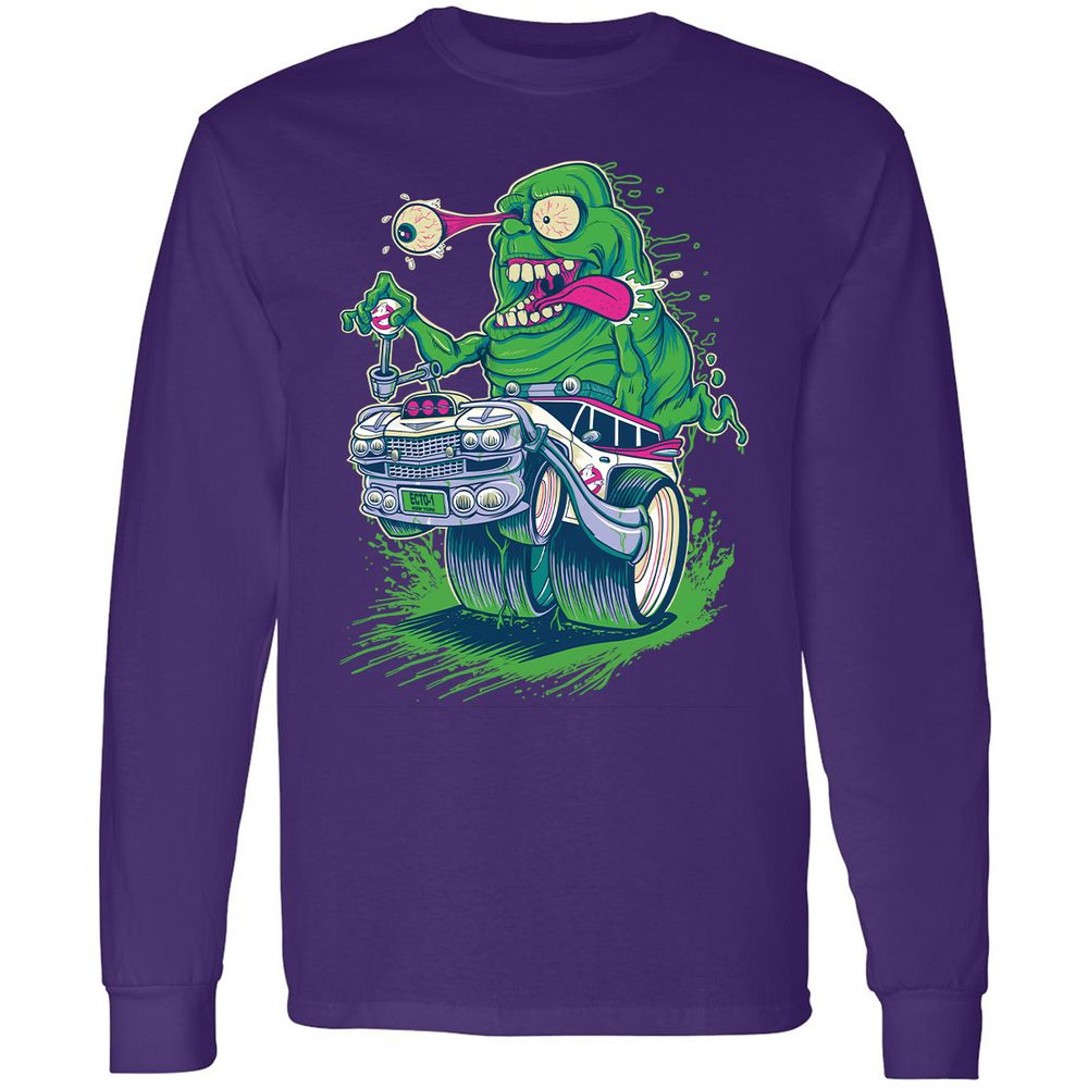 Long Sleeve T-Shirt - A2SYK1FV - Purple - 13