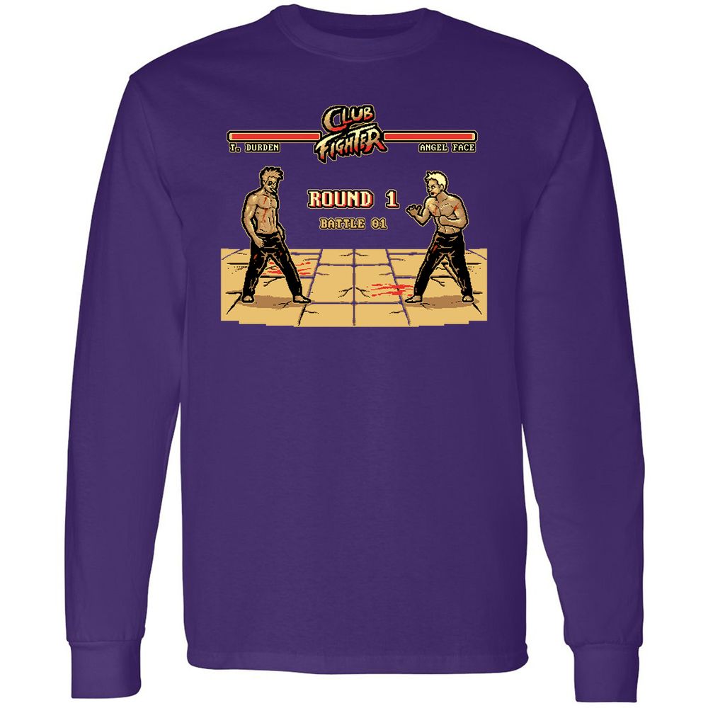 Long Sleeve T-Shirt - TCZDEW82 - Purple - 13