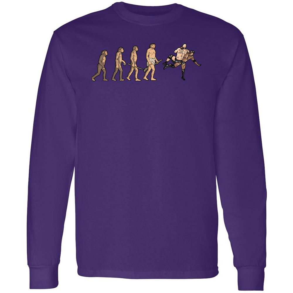 Long Sleeve T-Shirt - WLFL6J6S - Purple - 13