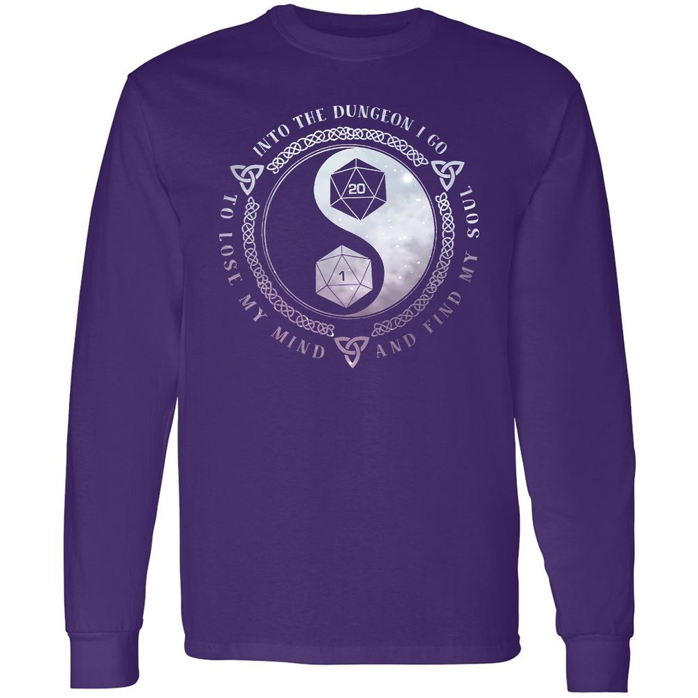 Long Sleeve T-Shirt - F8JC95E4 - Purple - 13
