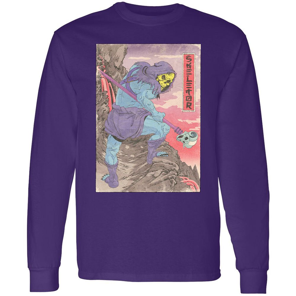 Long Sleeve T-Shirt - GWNTJHEJ - Purple - 13