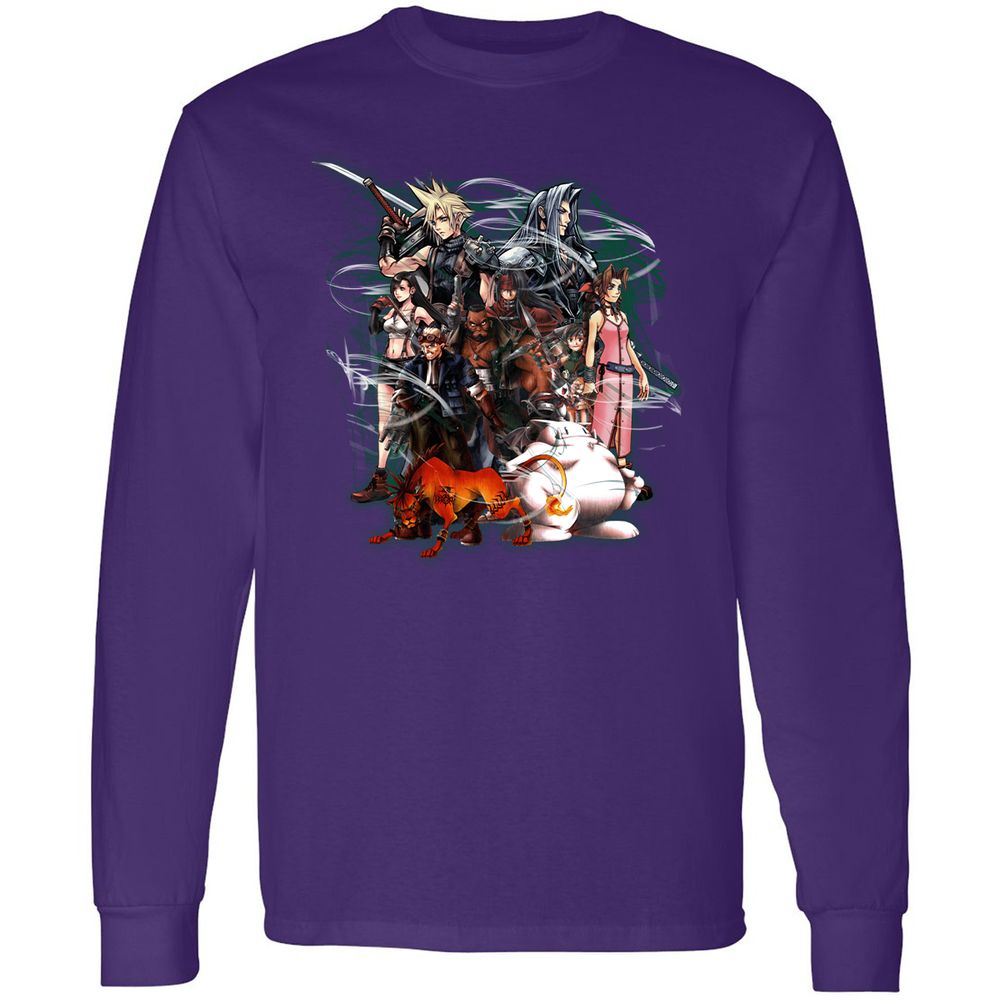 Long Sleeve T-Shirt - MU9ZSGWL - Purple - 13