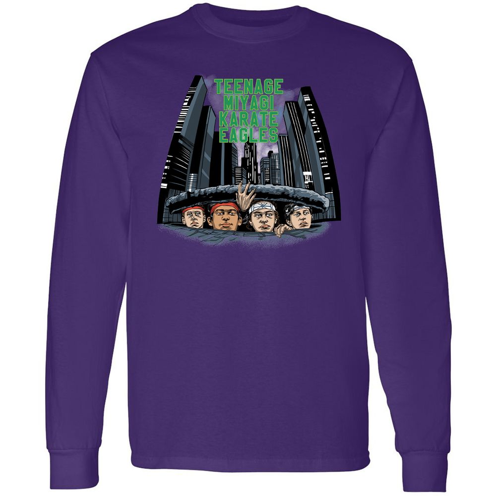 Long Sleeve T-Shirt - TBPL58EV - Purple - 13