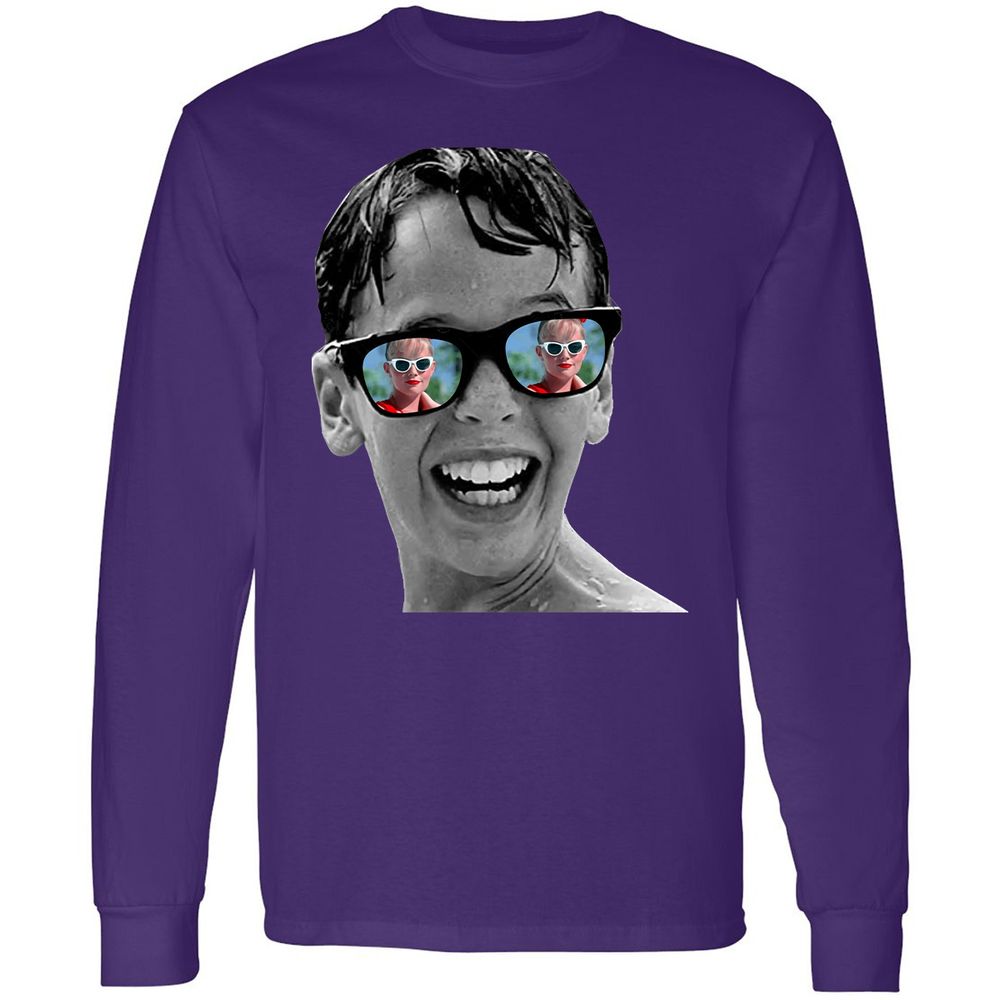 Long Sleeve T-Shirt - 614VW941 - Purple - 13