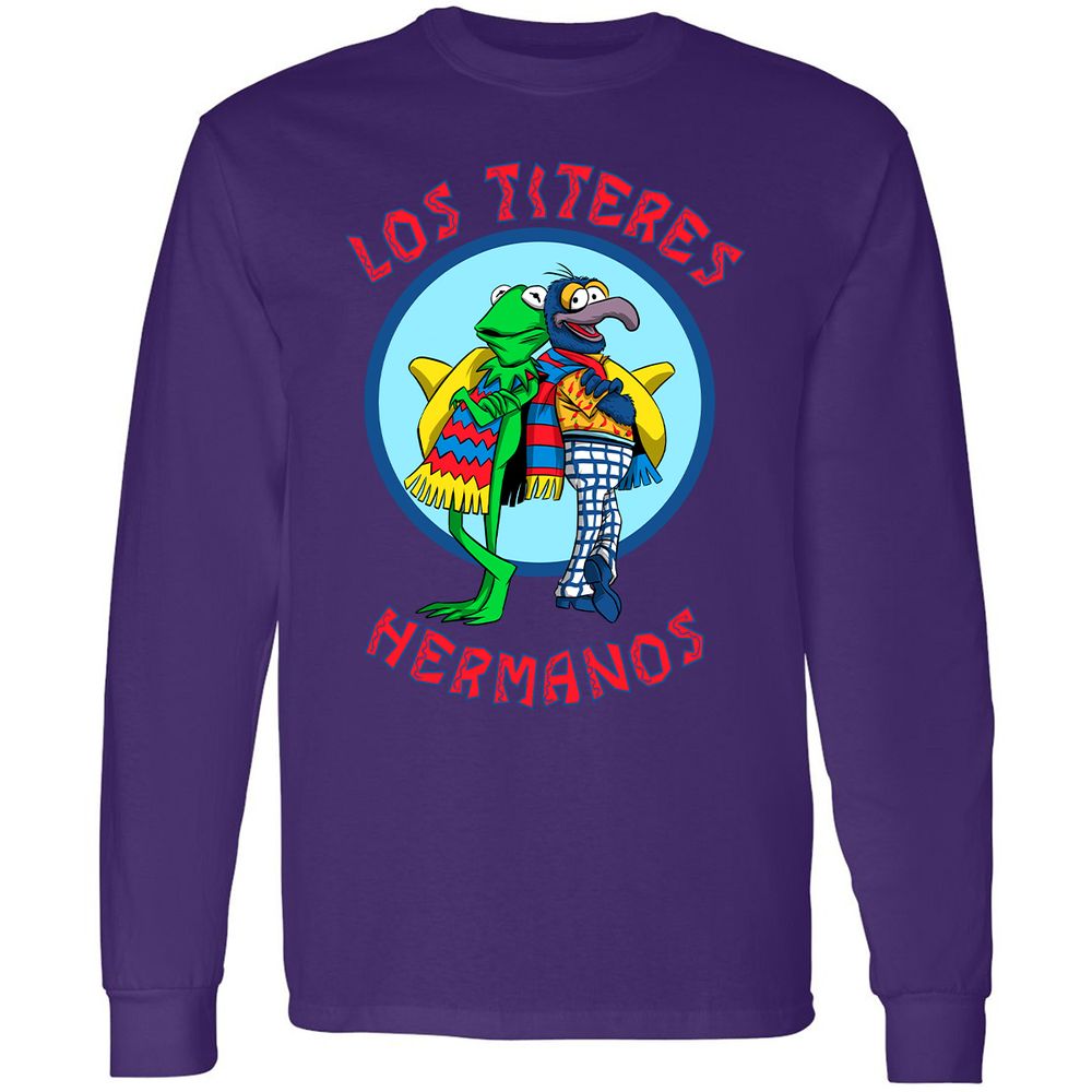 Long Sleeve T-Shirt - 9HA7Z5YQ - Purple - 13