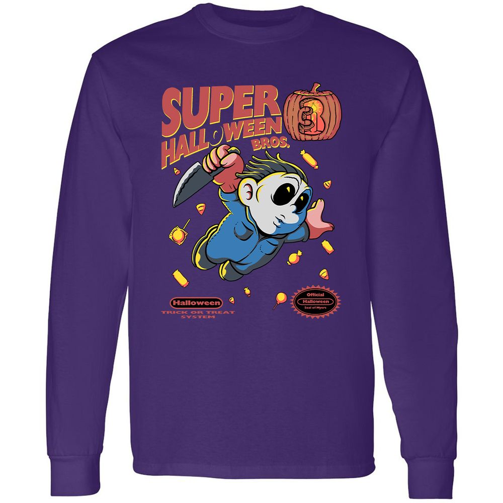 Long Sleeve T-Shirt - PPDU49CK - Purple - 13