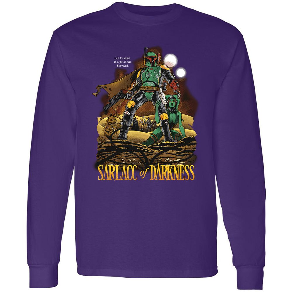 Long Sleeve T-Shirt - LWM1DCW8 - Purple - 13