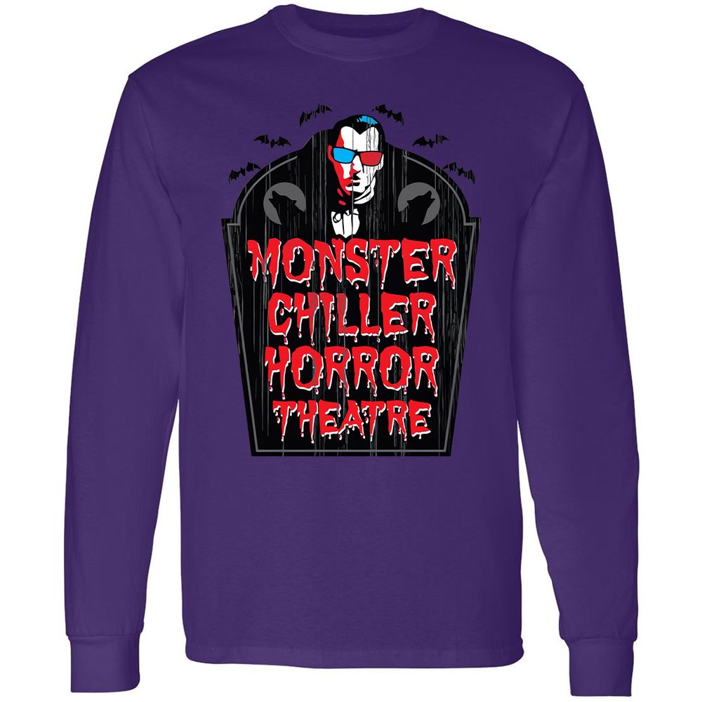 Long Sleeve T-Shirt - V7DQDZ4Y - Purple - 13