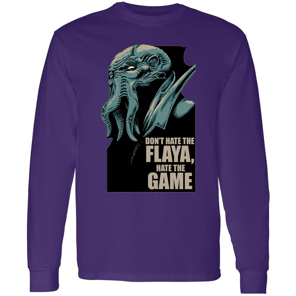 Long Sleeve T-Shirt - FJTVGFS6 - Purple - 13