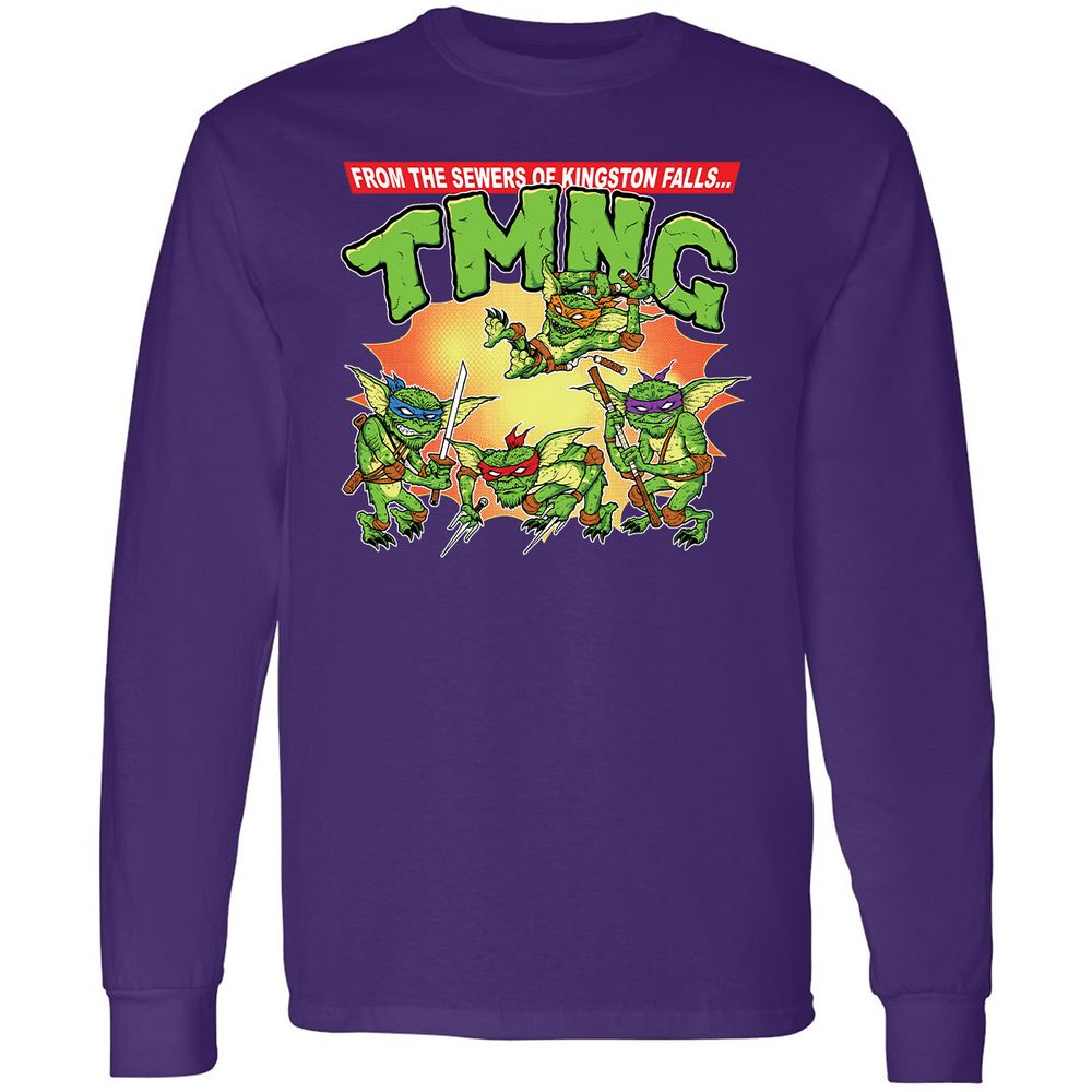 Long Sleeve T-Shirt - N3PEE1GX - Purple - 13