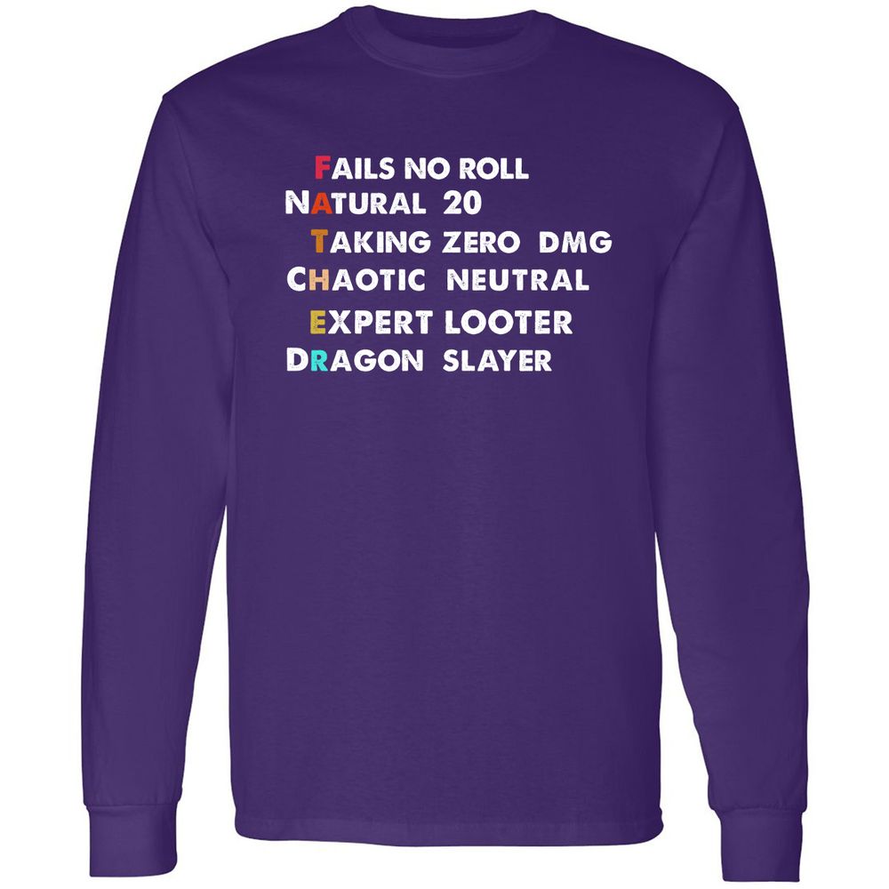Long Sleeve T-Shirt - BH7D28JK - Purple - 13