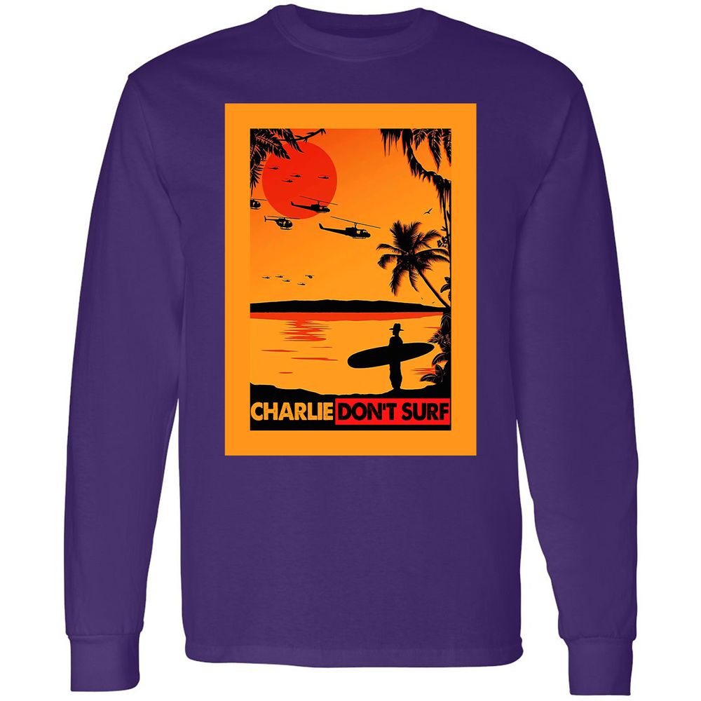 Long Sleeve T-Shirt - AXSNUAQL - Purple - 13