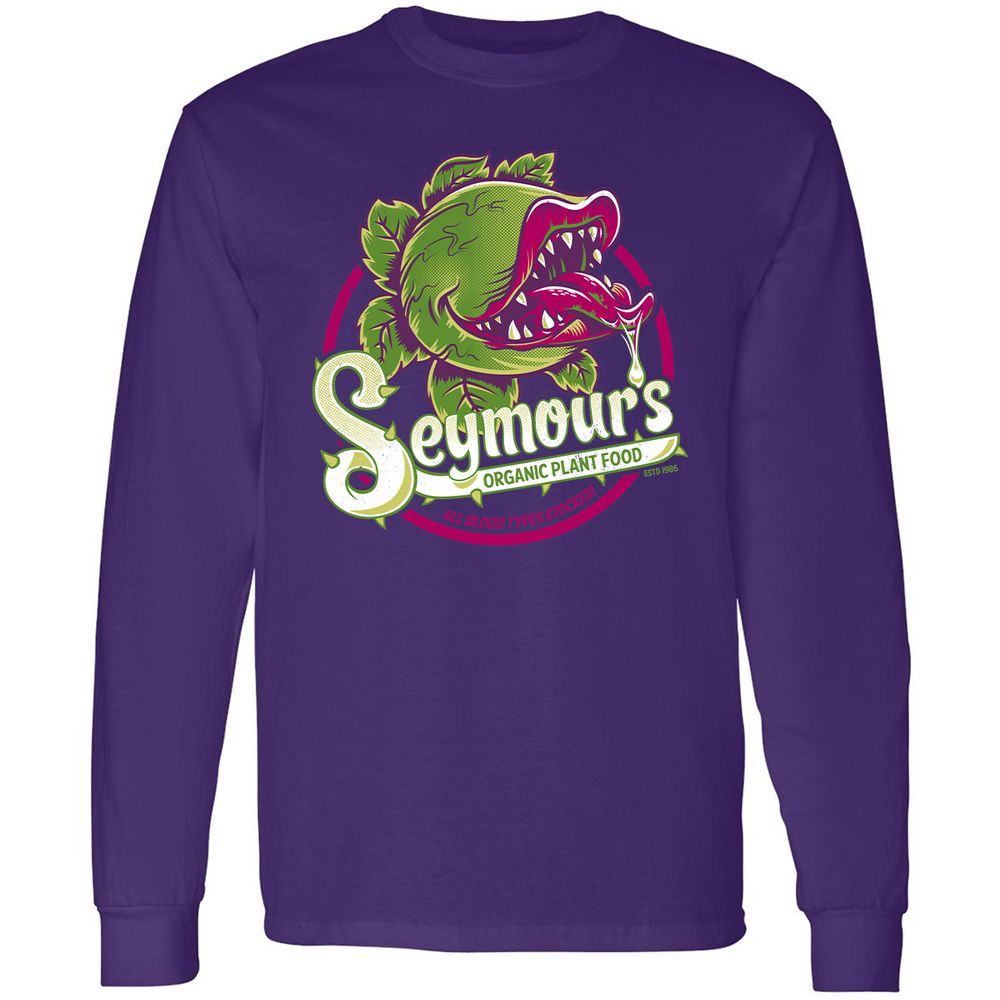 Long Sleeve T-Shirt - 8J6KKRB2 - Purple - 13