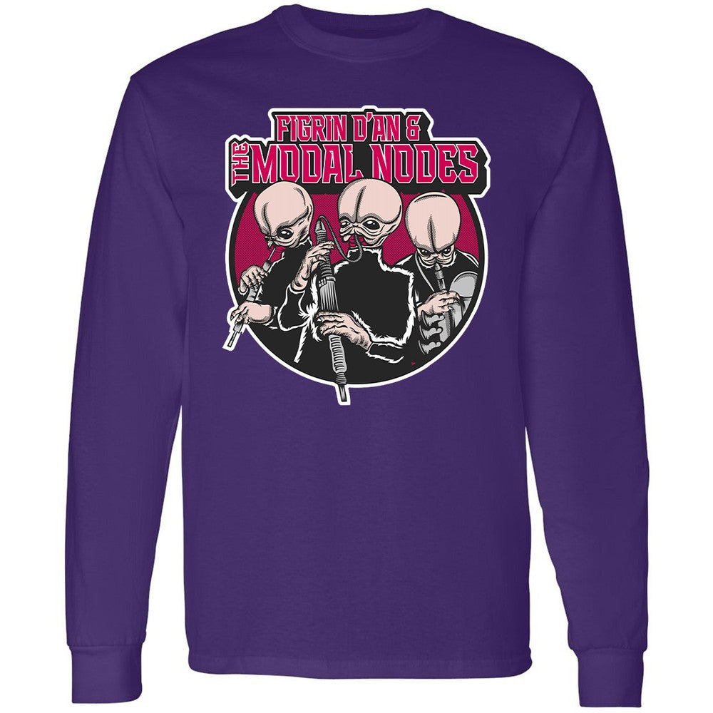 Long Sleeve T-Shirt - HUBEK8U8 - Purple - 13