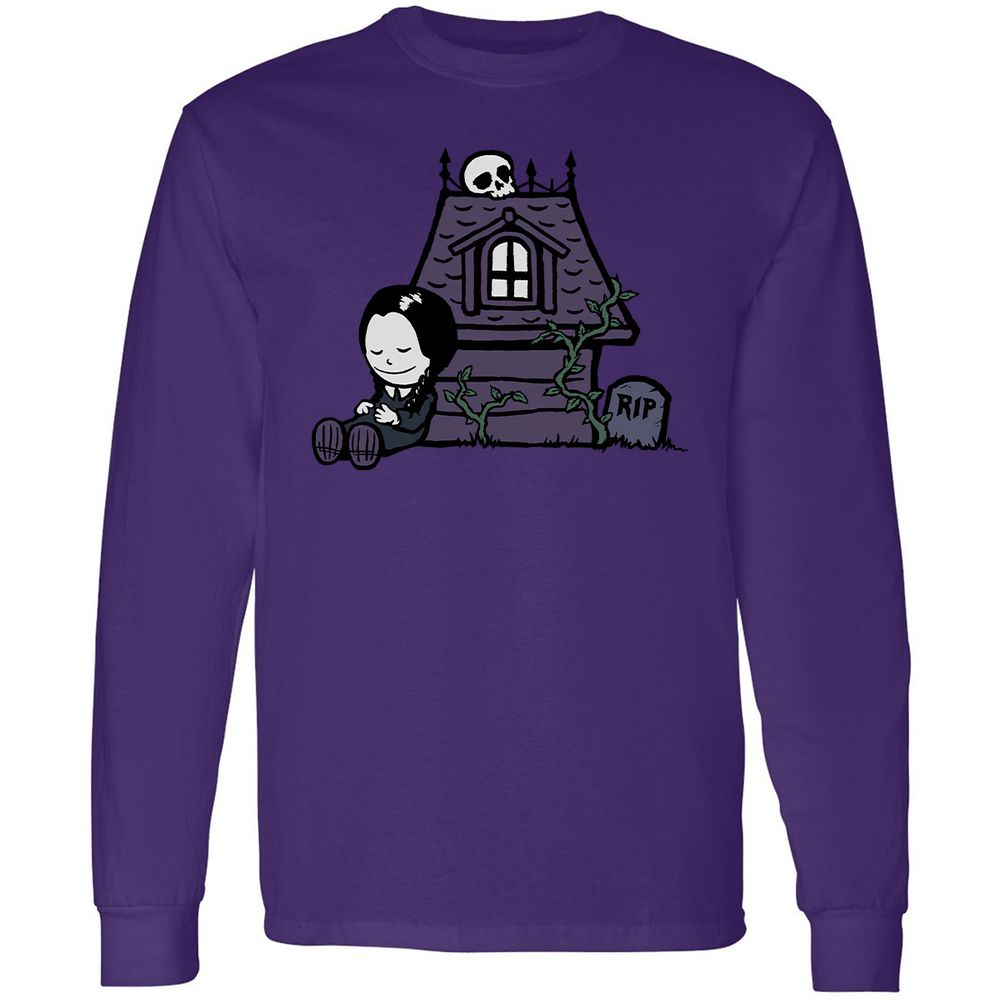 Long Sleeve T-Shirt - DJYSAHK3 - Purple - 13