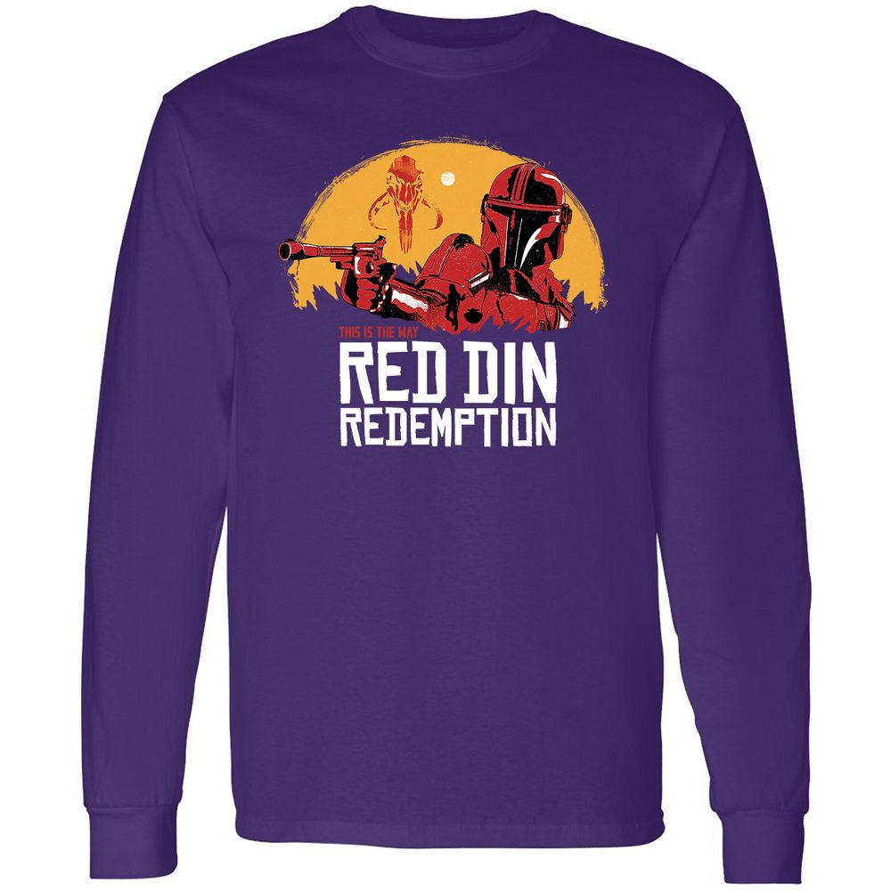 Long Sleeve T-Shirt - WGE2LVE3 - Purple - 13