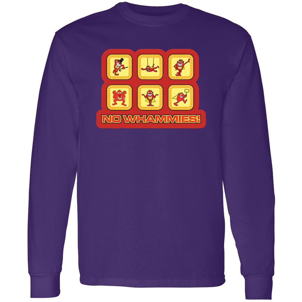 Long Sleeve T-Shirt - 4DPNY7YK - Purple - 13