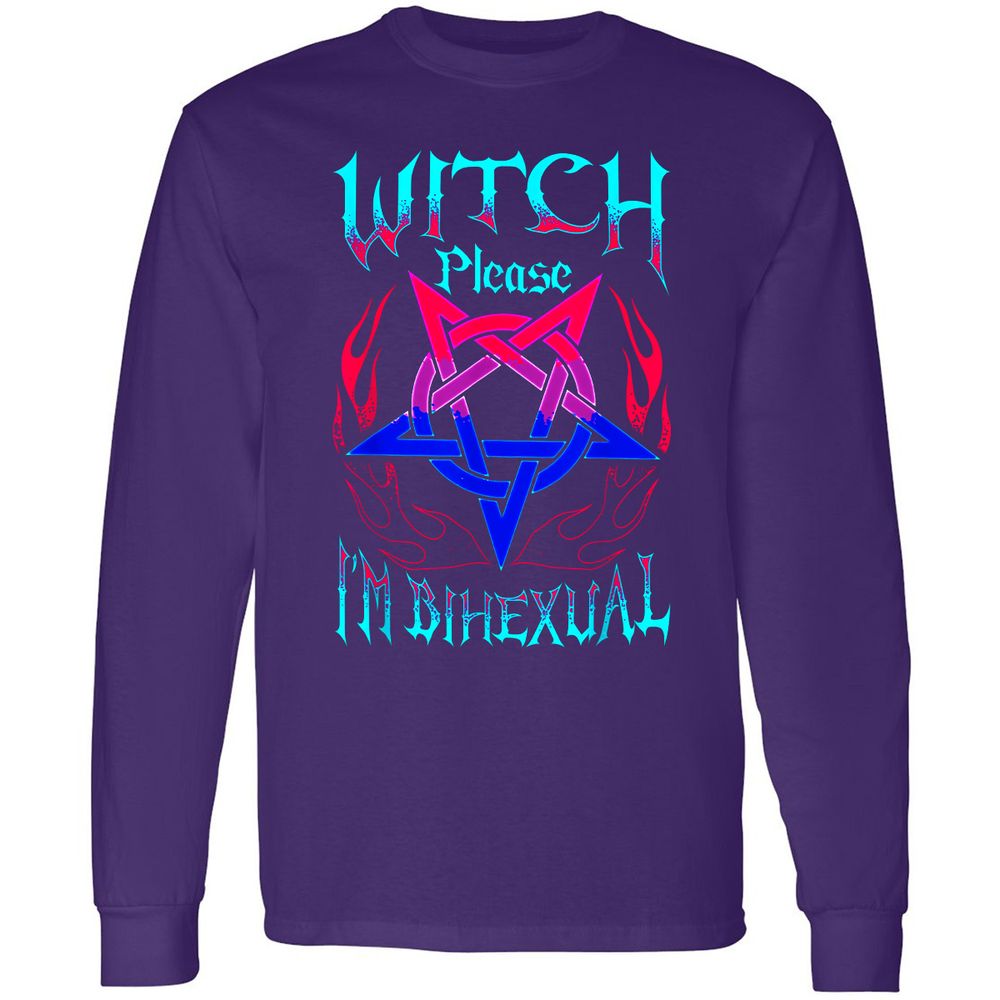 Long Sleeve T-Shirt - 3SQL2MU1 - Purple - 13