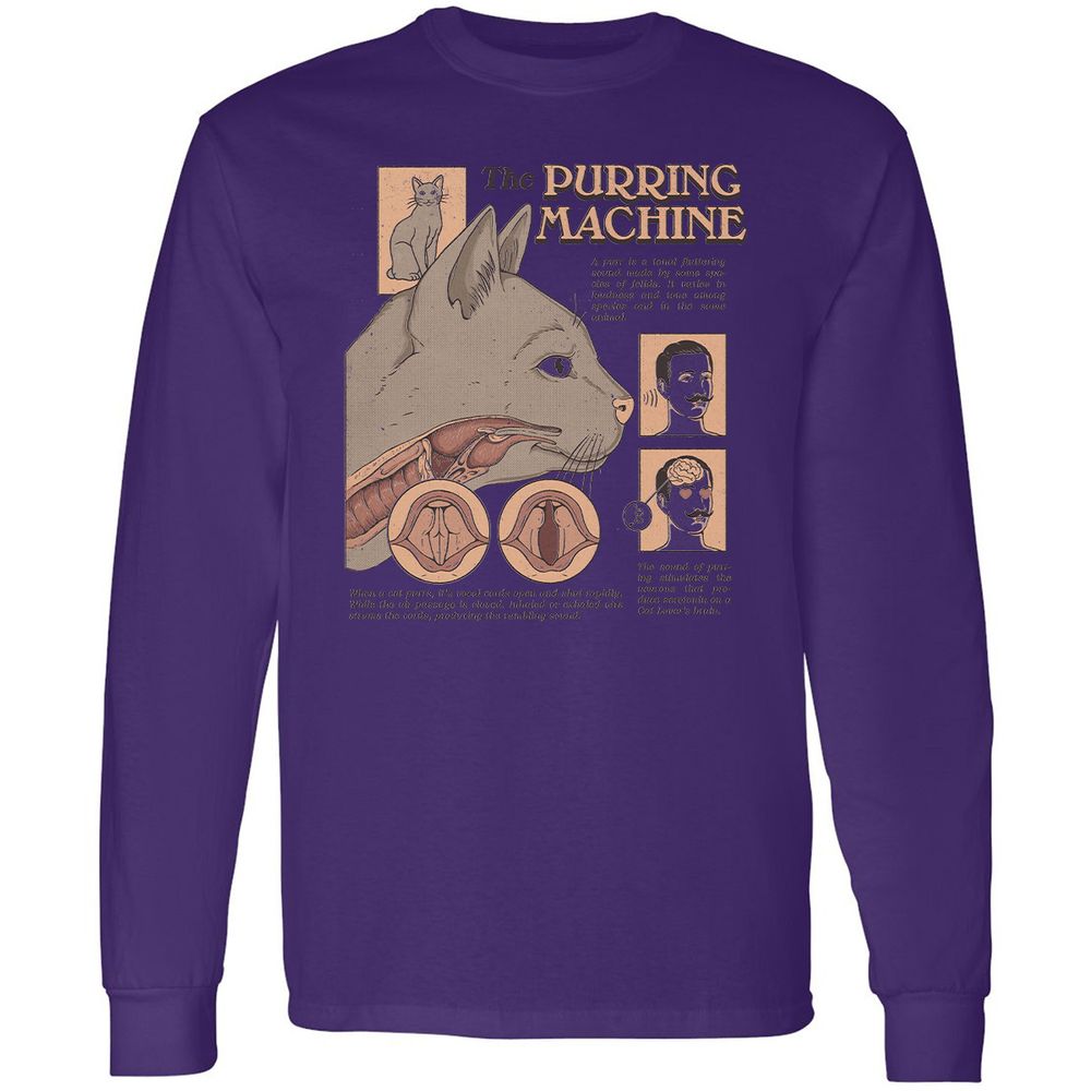 Long Sleeve T-Shirt - M216SM78 - Purple - 13
