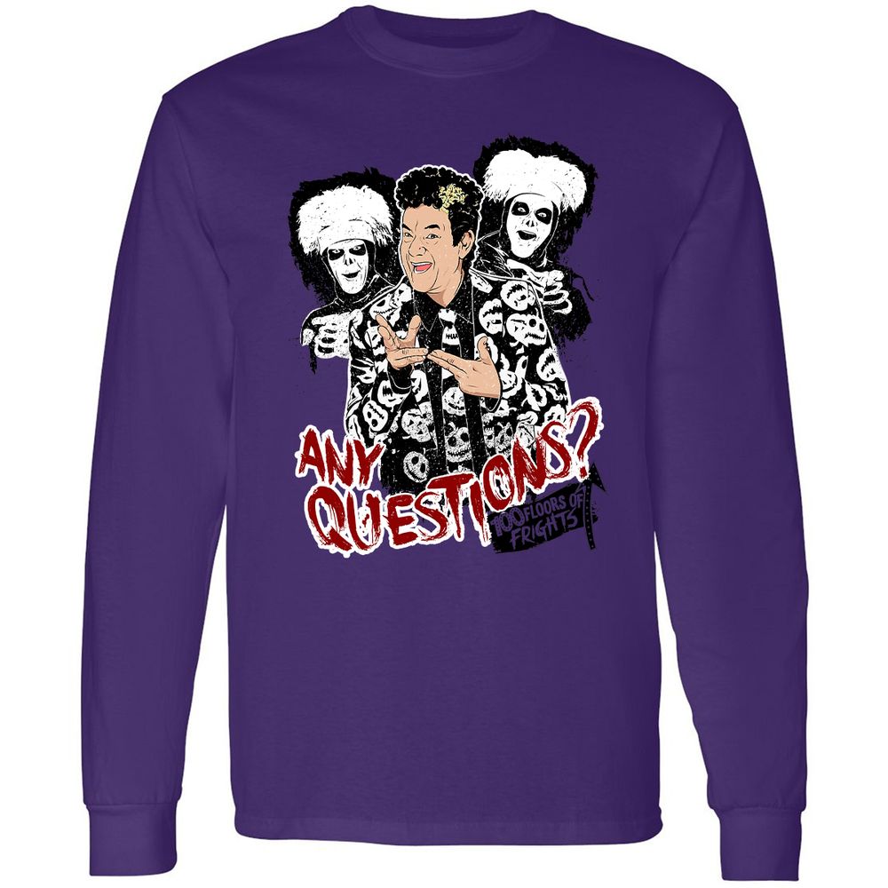 Long Sleeve T-Shirt - G7M4DX7V - Purple - 13