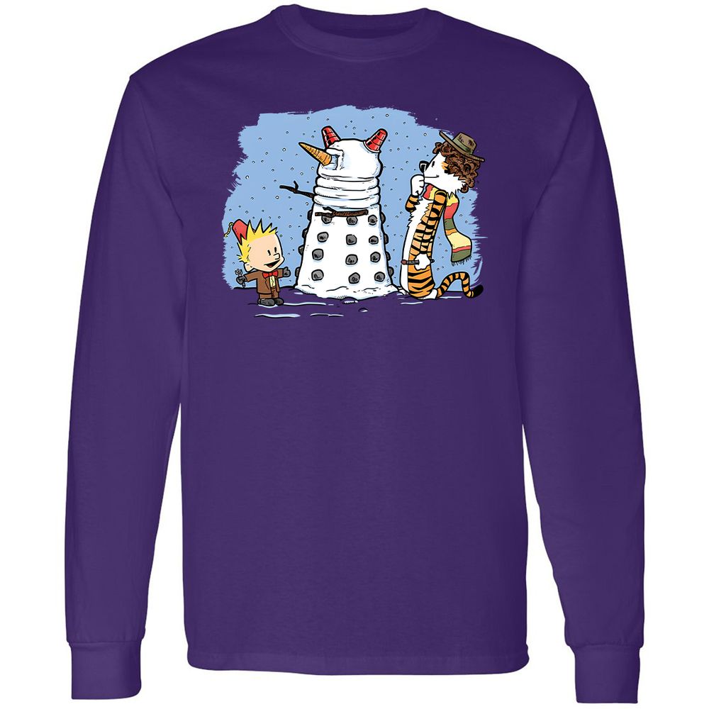 Long Sleeve T-Shirt - UALD1WVR - Purple - 13