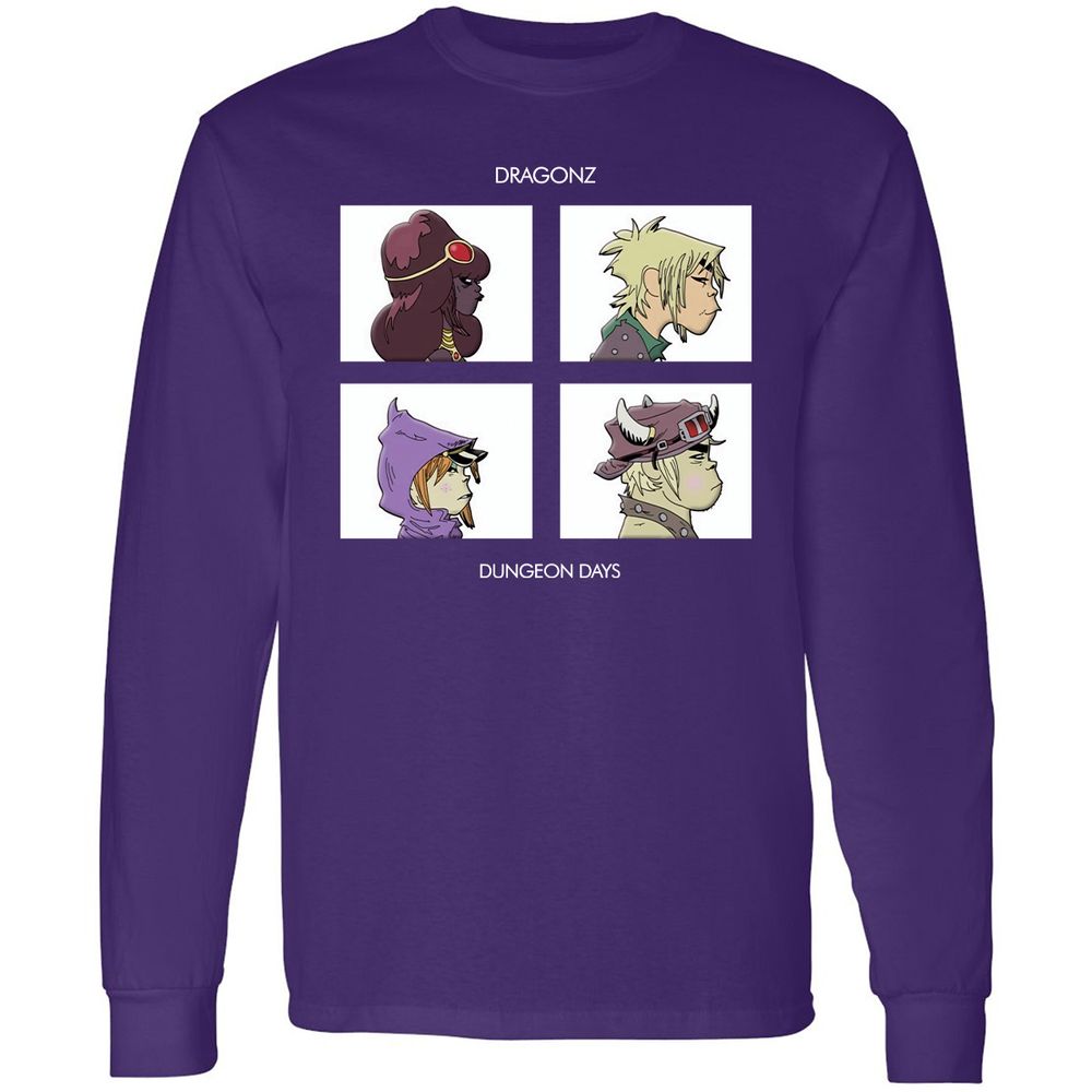Long Sleeve T-Shirt - Q16WM5CG - Purple - 13