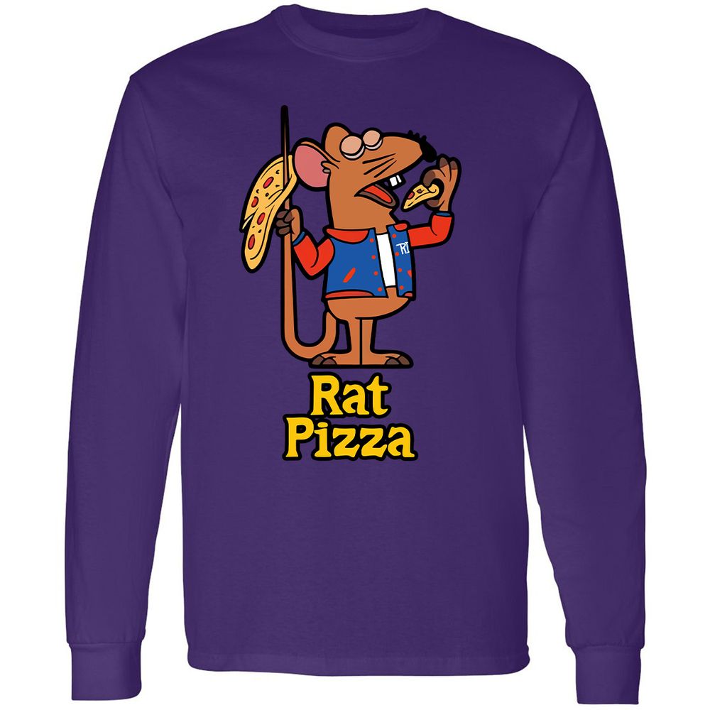 Long Sleeve T-Shirt - HM3W7PRC - Purple - 13