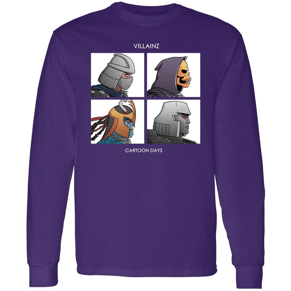 Long Sleeve T-Shirt - VKCWCV9K - Purple - 13