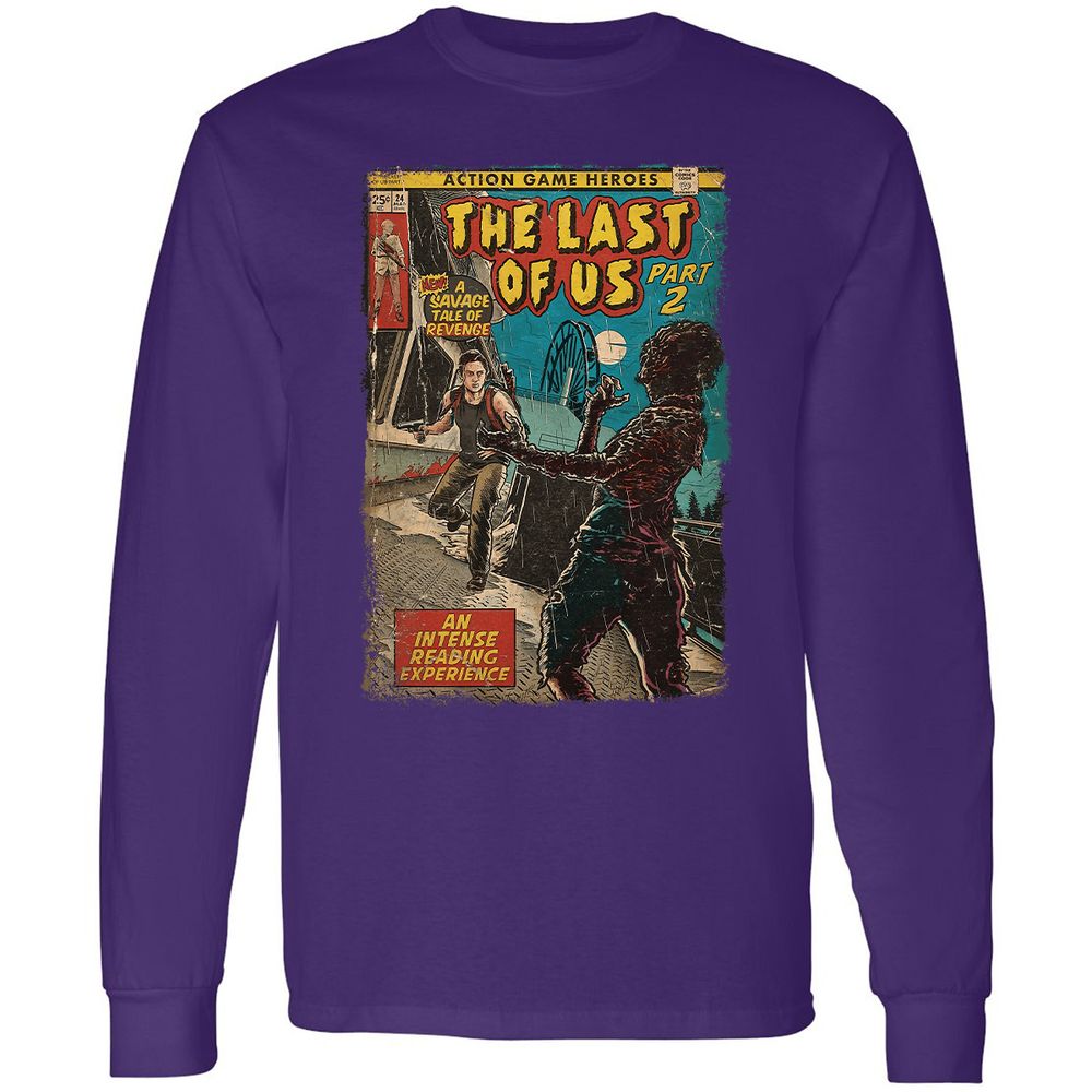 Long Sleeve T-Shirt - VNPZ7P3Y - Purple - 13