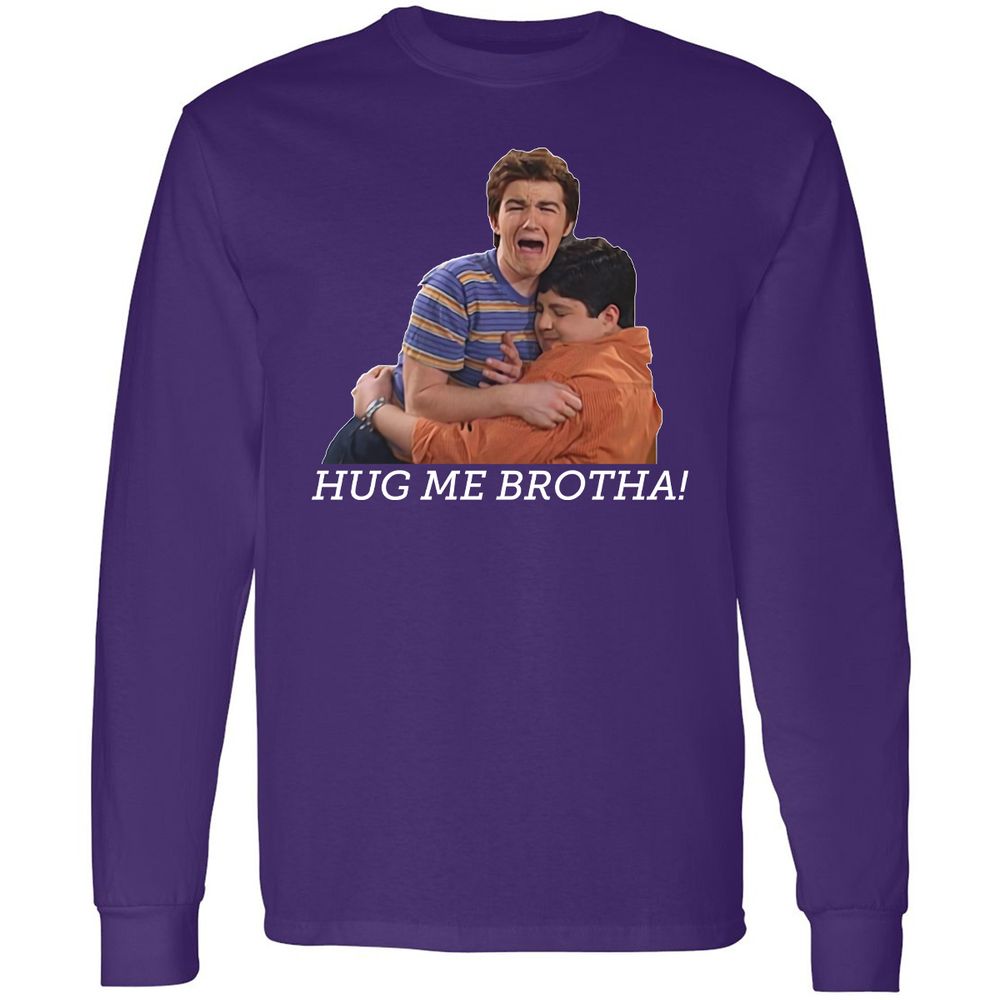 Long Sleeve T-Shirt - YLPQ4J29 - Purple - 13