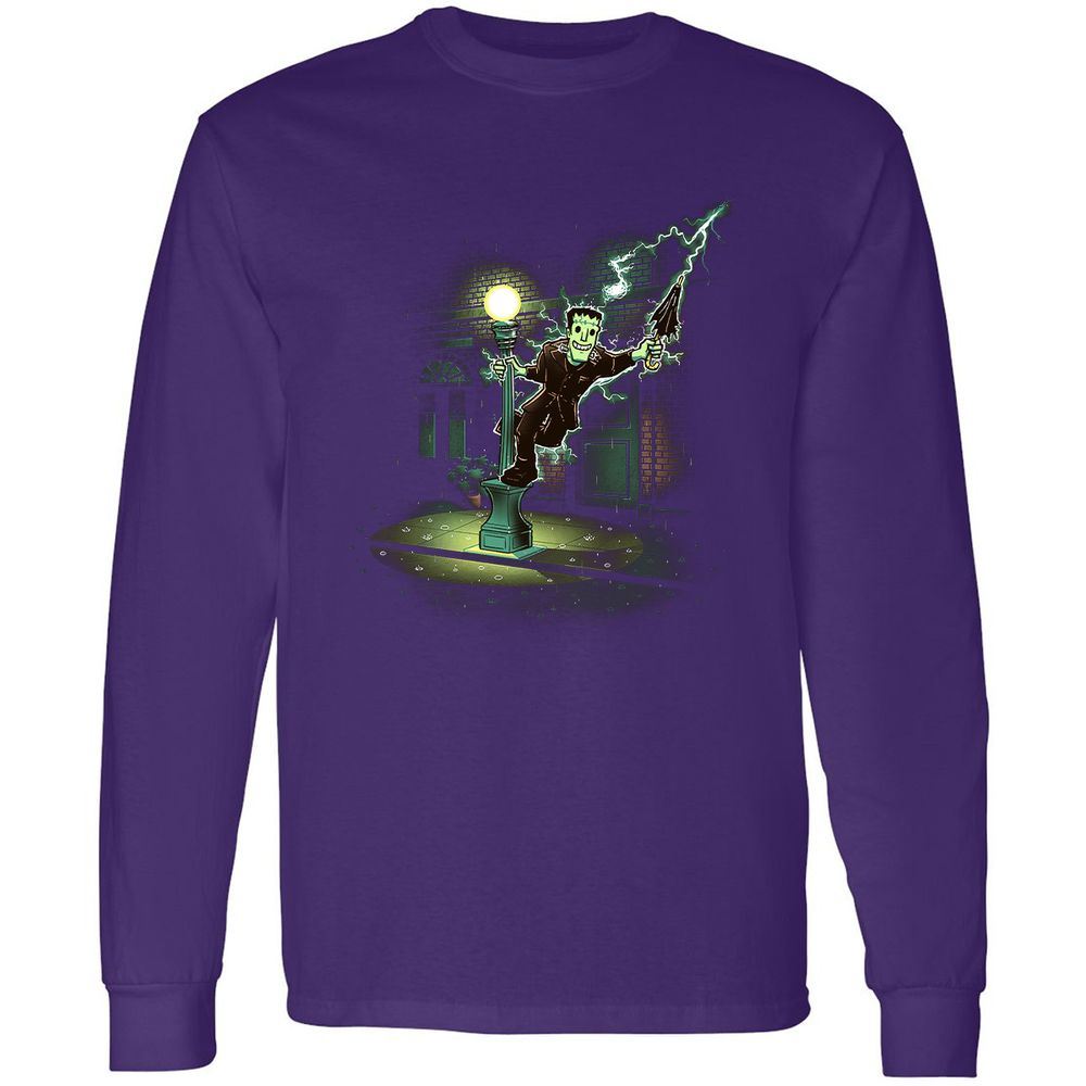 Long Sleeve T-Shirt - FVAWBRNF - Purple - 13