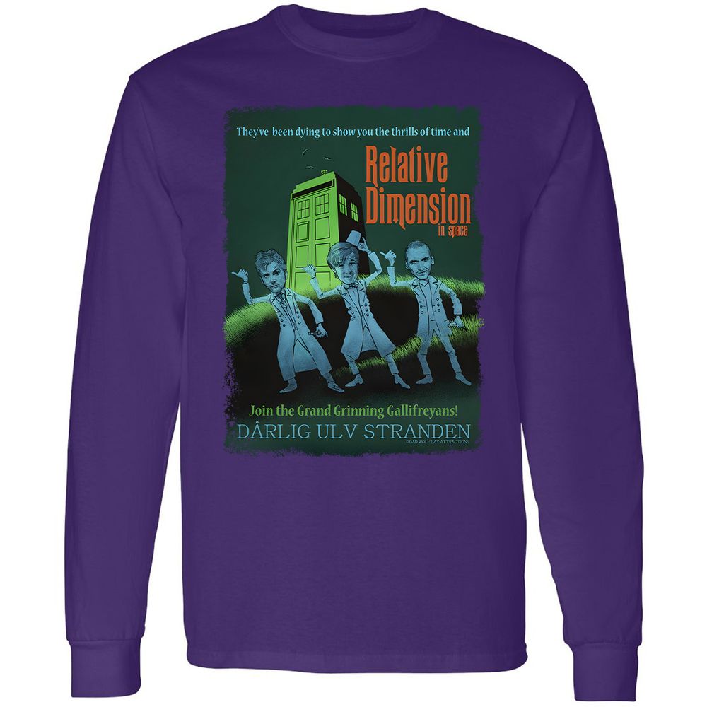 Long Sleeve T-Shirt - CJ2EJPMH - Purple - 13